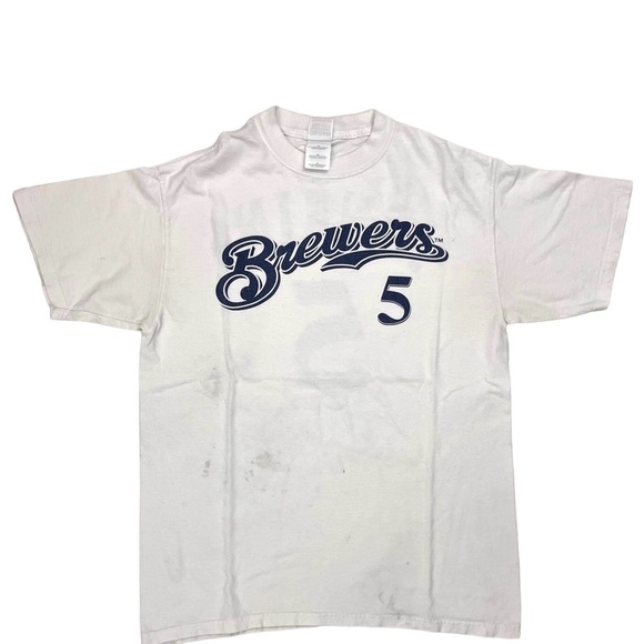 2000s Milwaukee brewers Jenkins T-shirt - Picture 1 of 6